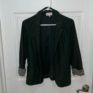 Womens Cuff Sleeve Blazer